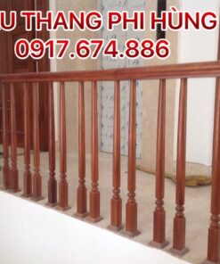 Cầu thang gỗ cho nhà ống
