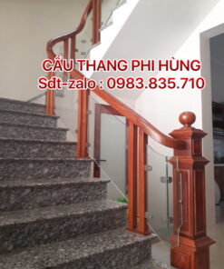 Cầu thang kính báo giá cầu thang kính cường lực