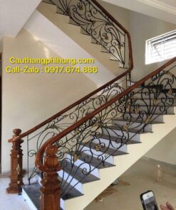 Báo giá cầu thang sắt nghệ thuật tại Hà Nội