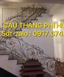 Báo giá cầu thang sắt nghệ thuật, cầu thang đẹp ở Hà Nội