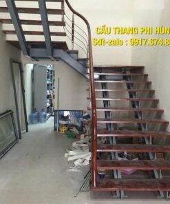 120 mẫu cầu thang xương cá đẹp nhất tại Hà Nội