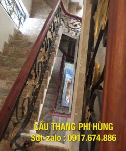 Mẫu cầu thang sắt nghệ thuật đẹp nhất
