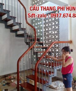 500 mẫu cầu thang xương cá tại Hà Nội