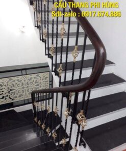 Cầu thang sắt nghệ thuật, cầu thang sắt mỹ thuật