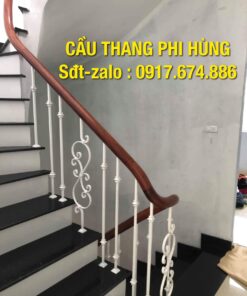 Các mẫu cầu thang sắt nghệ thuật đẹp nhất