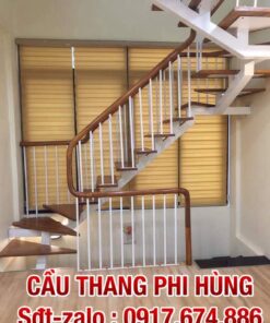 Cầu thang sắt xương cá, báo giá cầu thang xương cá