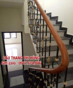 Cầu thang sắt, cầu thang lan can sắt nghệ thuật