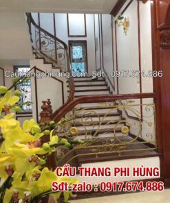 Báo giá lan can cầu thang sắt, Lan can cầu thang sắt nghệ thuật