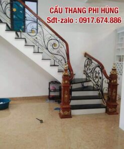 Báo giá lan can cầu thang sắt, Lan can cầu thang sắt nghệ thuật đẹp nhất tại Hà Nội