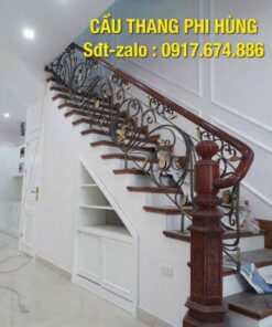 Báo giá lan can cầu thang sắt, Cầu thang sắt nghệ thuật đẹp