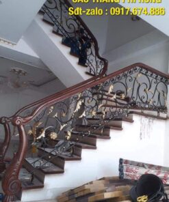 Cầu thang sắt tại Hà Nội, Cầu thang sắt nghệ thuật đẹp sang trọng