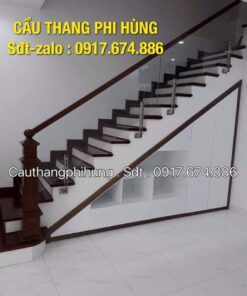 Cầu thang gỗ kính tại Hà Nội, Cầu thang gỗ kính đẹp