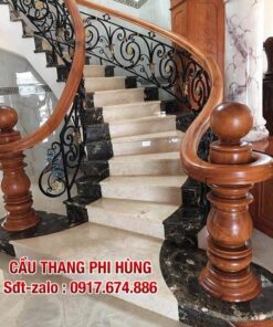 Cầu thang sắt nghệ thuật tại Hà Nội, Cầu thang lan can sắt mỹ thuật tại Hà Nội