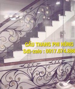 Báo giá cầu thang lan can sắt nghệ thuật, Mẫu cầu thang sắt nghệ thuật đẹp nhất