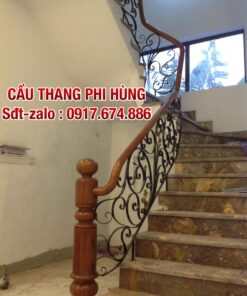 50 mẫu cầu thang sắt nghệ thuật, Lan can sắt nghệ thuật đẹp nhất tại Hà Nội