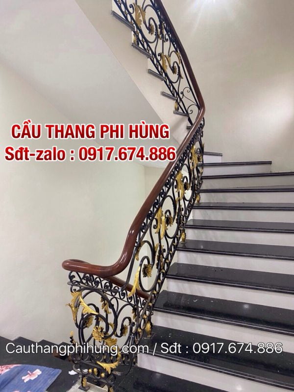 Xem ngay các mẫu cầu thang sắt nghệ thuật đẹp nhất tại Hà Nội