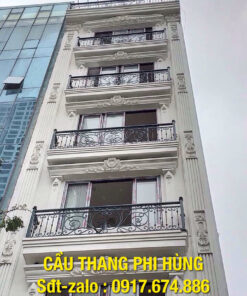 Tổng hợp các mẫu ban công sắt nghệ thuật, Ban công sắt mỹ thuật tại Hà Nội