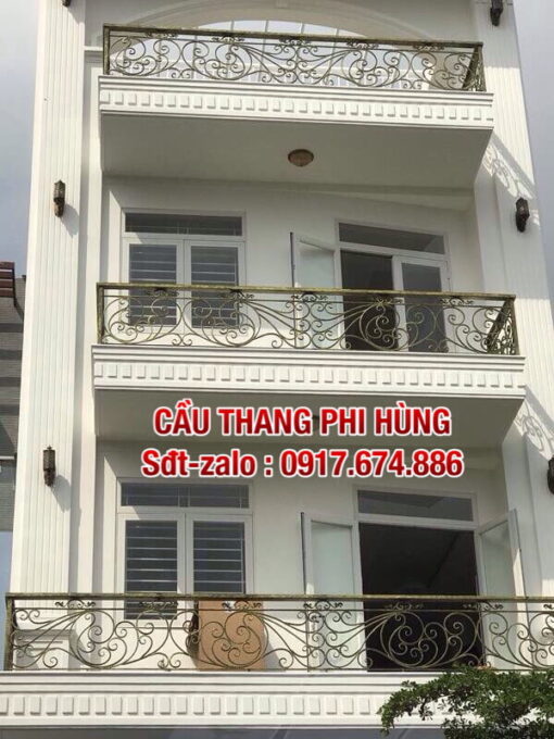 Mẫu lan can sắt nghệ thuật đẹp, Mẫu ban công sắt mỹ thuật đẹp