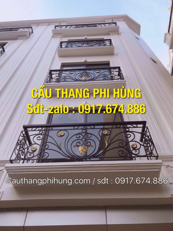 Ban công sắt nghệ thuật, Lan can sắt nghệ thuật