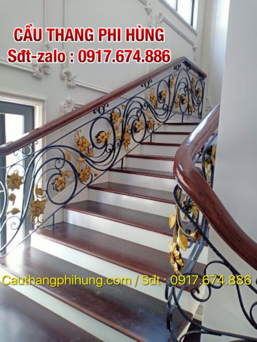 99 mẫu lan can cầu thang sắt nghệ thuật, Lan can cầu thang sắt mỹ thuật