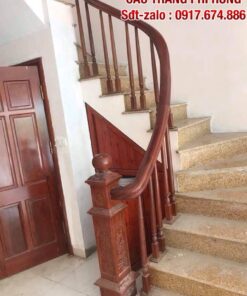 Báo giá cầu thang gỗ tại Hà Nội, Cầu thang gỗ đẹp nhất Hà Nội