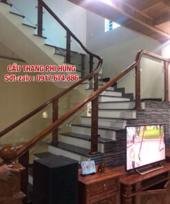 Báo giá cầu thang kính cường lực đẹp tại Hà Nội