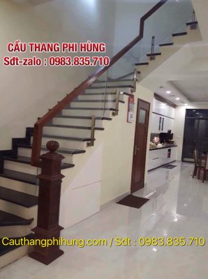 LAN CAN CẦU THANG KÍNH ĐẸP TẠI HÀ ĐÔNG, HÀ NỘI