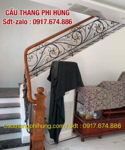Cầu Thang Sắt Nghệ Thuật Tại Hà Nội . Lan Can Cầu Thang Sắt Nghệ Thuật Đẹp