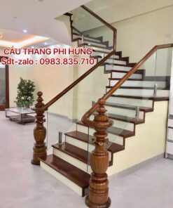 MẪU CẦU THANG KÍNH TẠI PHÙNG, ĐAN PHƯỢNG, HÀ NỘI