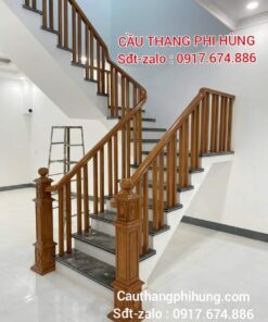 Cầu Thang Gỗ Lim Nam Phi Đẹp . Mẫu Cầu Thang Gỗ Tại Hà Nội
