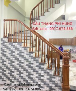 Cầu Thang Gỗ Lim Nam Phi . Cầu Thang Gỗ Đẹp Tại Hà Nội